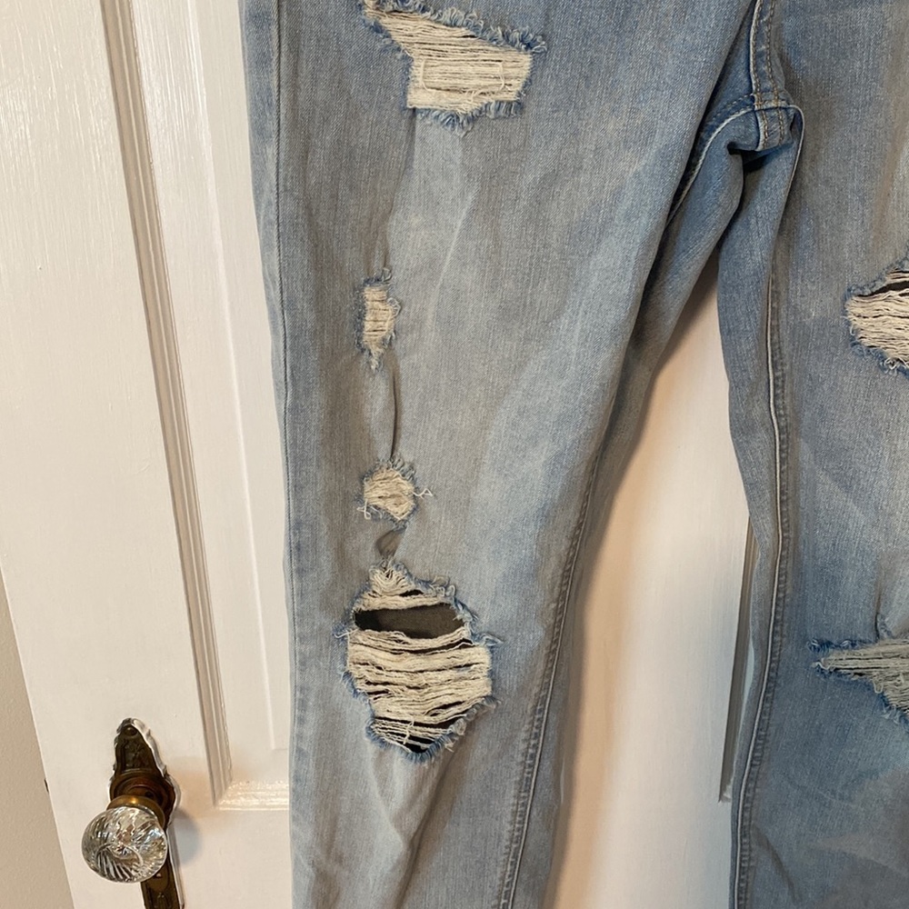 Mid Rise Ripped Jeans size 12 - Picture 2 of 6